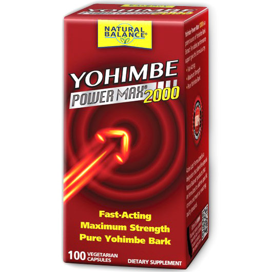 Action Labs Yohimbe Power Max 2000, 100 Capsules, Action Labs