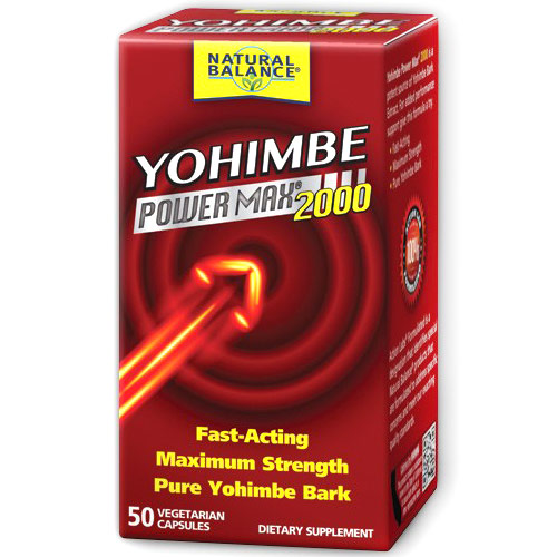 Action Labs Yohimbe Power Max 2000, 50 Capsules, Action Labs