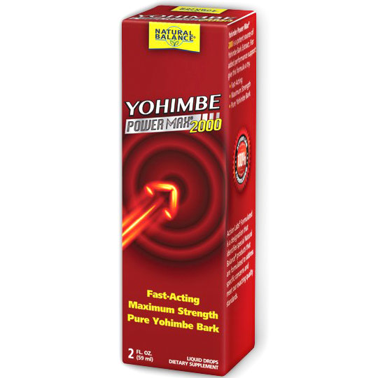 Yohimbe Power Max 2000 Liquid, 2 oz, Natural Balance