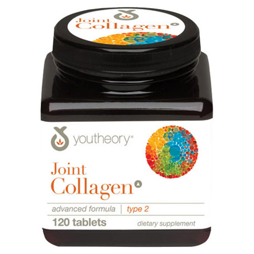 Youtheory Joint Collagen Type 2 Advanced Formula, 120 Tablets, Nutrawise Corporation