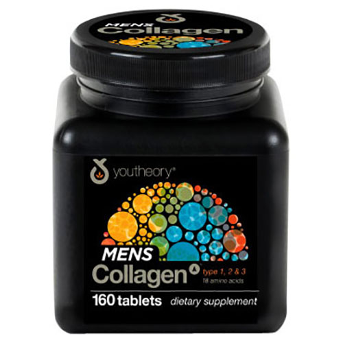 Youtheory Mens Collagen, Value Size, 290 Tablets, Nutrawise Corporation
