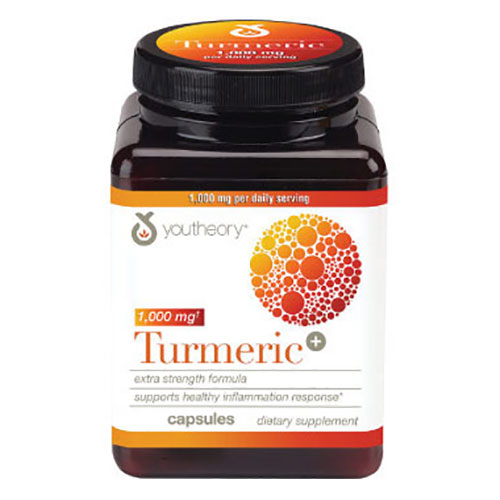 Youtheory Turmeric Extra Strength Formula 1000 mg, 60 Capsules, Nutrawise Corporation