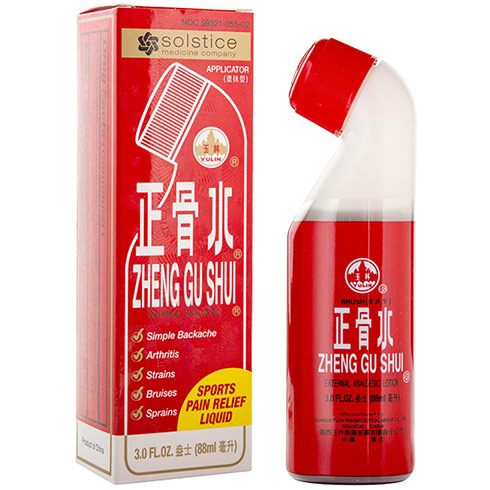 Yulin Zheng Gu Shui External Analgesic Lotion with Applicator, 3 oz, Solstice