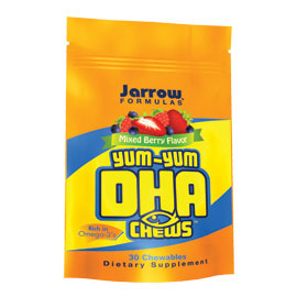Jarrow Formulas Yum Yum DHA Chews, 30 Soft Chews, Jarrow Formulas