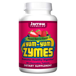 Yum Yum Zymes Chewable 60 Tablets Jarrow Formulas