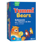 Yummi Bears Echinacea plus Vitamin C and Zinc 40 bears from Hero Nutritionals