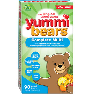 Yummi Bears Multi-Vitamin & Mineral 76 bears from Hero Nutritionals