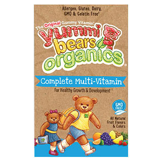 Yummi Bears Organics Complete Multi-Vitamin, Daily Pack, 15 Packs