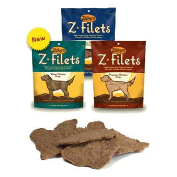Zuke's Z-Filets Dog Snack, Basted Beef, 3.25 oz, Zuke's