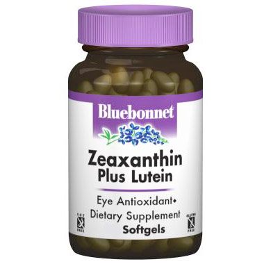 Zeaxanthin Plus Lutein, 30 Softgels, Bluebonnet Nutrition