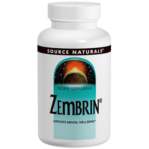 Zembrin, Mental Well-Being, 30 Tablets, Source Naturals