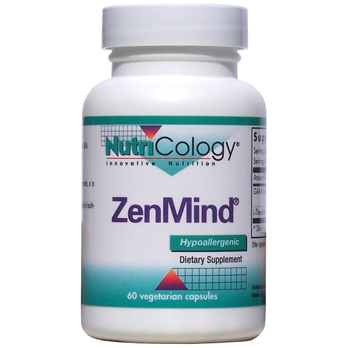 ZenMind (Zen Mind), Value Size, 120 Vegetarian Capsules, NutriCology