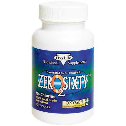 Oxylife Products Zero 2 Sixty, Oxygen Performance Enhancer, 90 Capsules, Oxylife Products