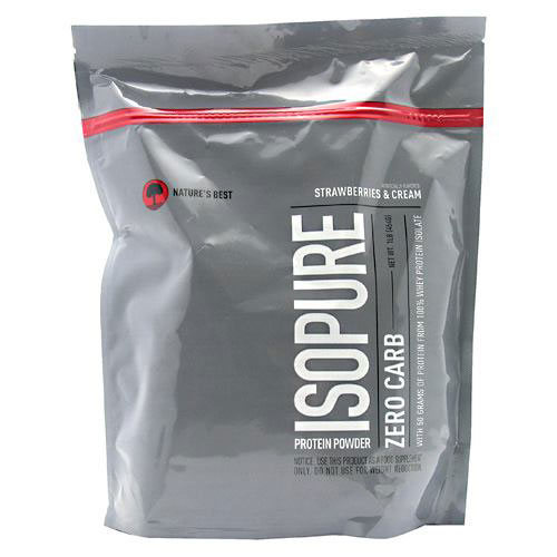 Zero Carb Isopure, Whey Protein Isolate, 1 lb, Natures Best