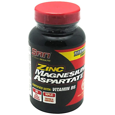 Zinc Magnesium Aspartate, 90 Capsules, SAN Nutrition