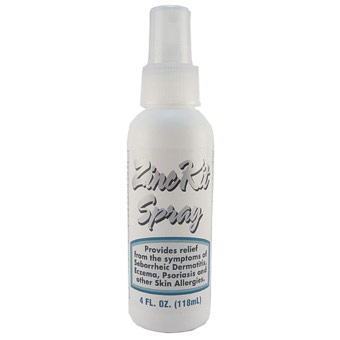 ZincKit Spray Skin Care, with Zinc Pyrithione, 4 oz