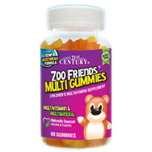 Zoo Friends Multi Gummies for Children, Chewable Multivitamin, 60 Gummies, 21st Century HealthCare