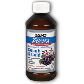 Zumka Cough & Cold Syrup, Elderberry, 8 oz, Zand